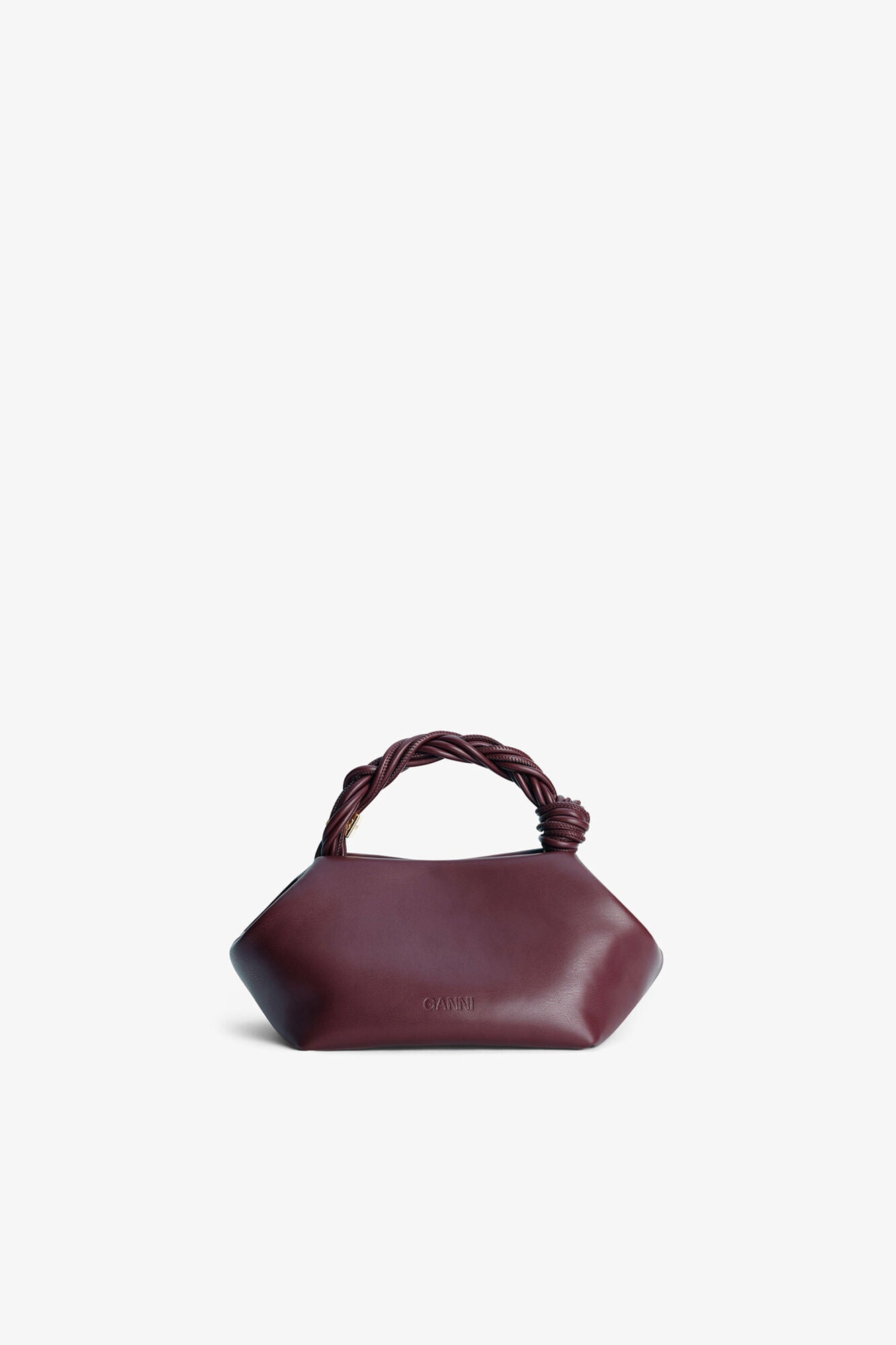 Burgundy Burgundy Small Bou Bag - GANNI