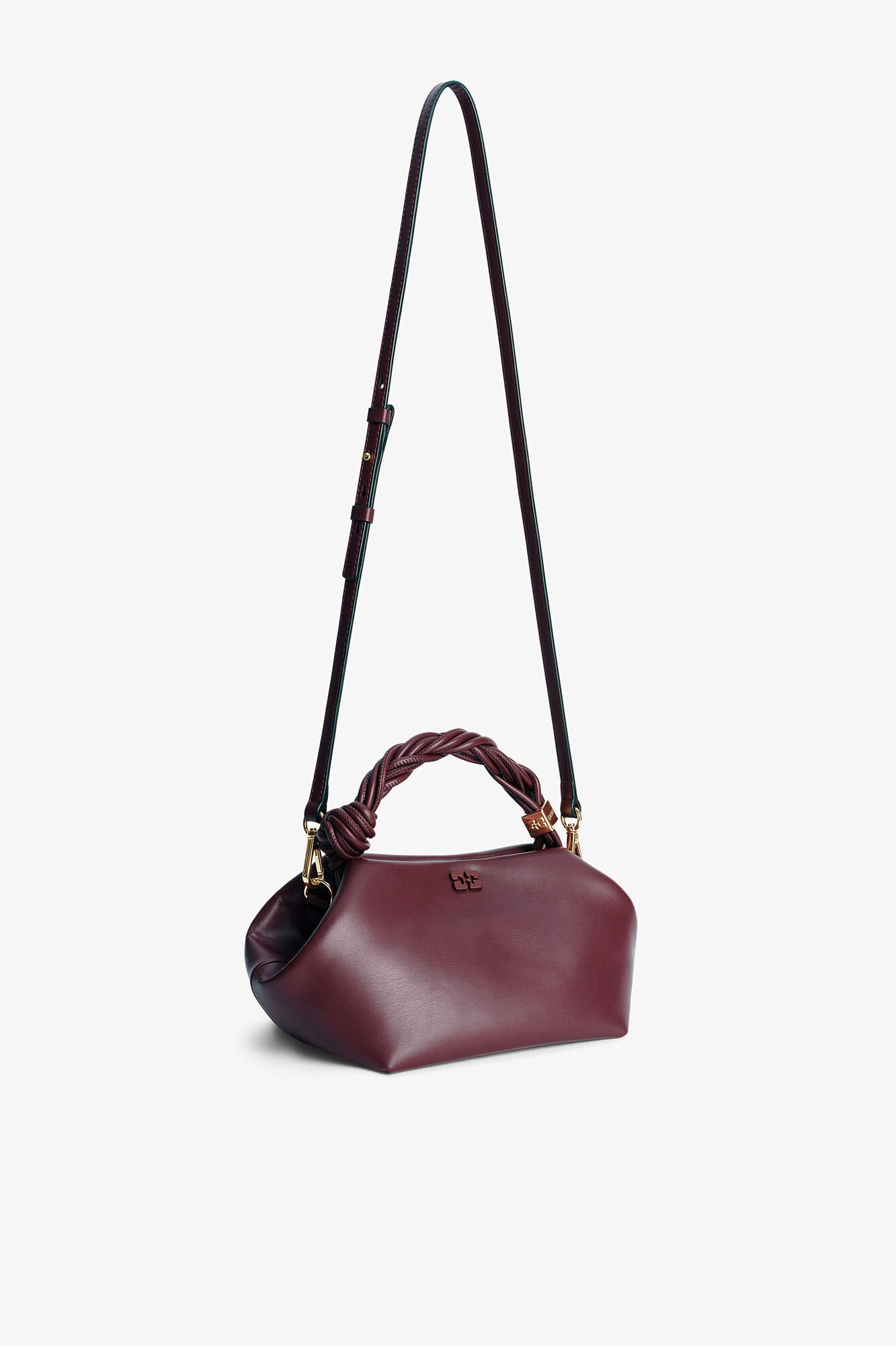 Burgundy Burgundy Small Bou Bag - GANNI