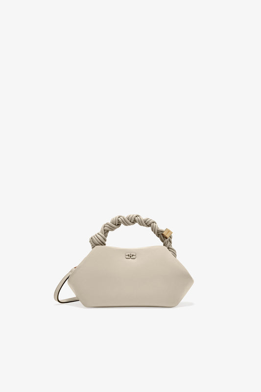 Oyster Gray Light Grey Small Bou Bag - GANNI