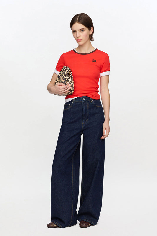 Lari Jeans in Dark Rinse Denim - GANNI