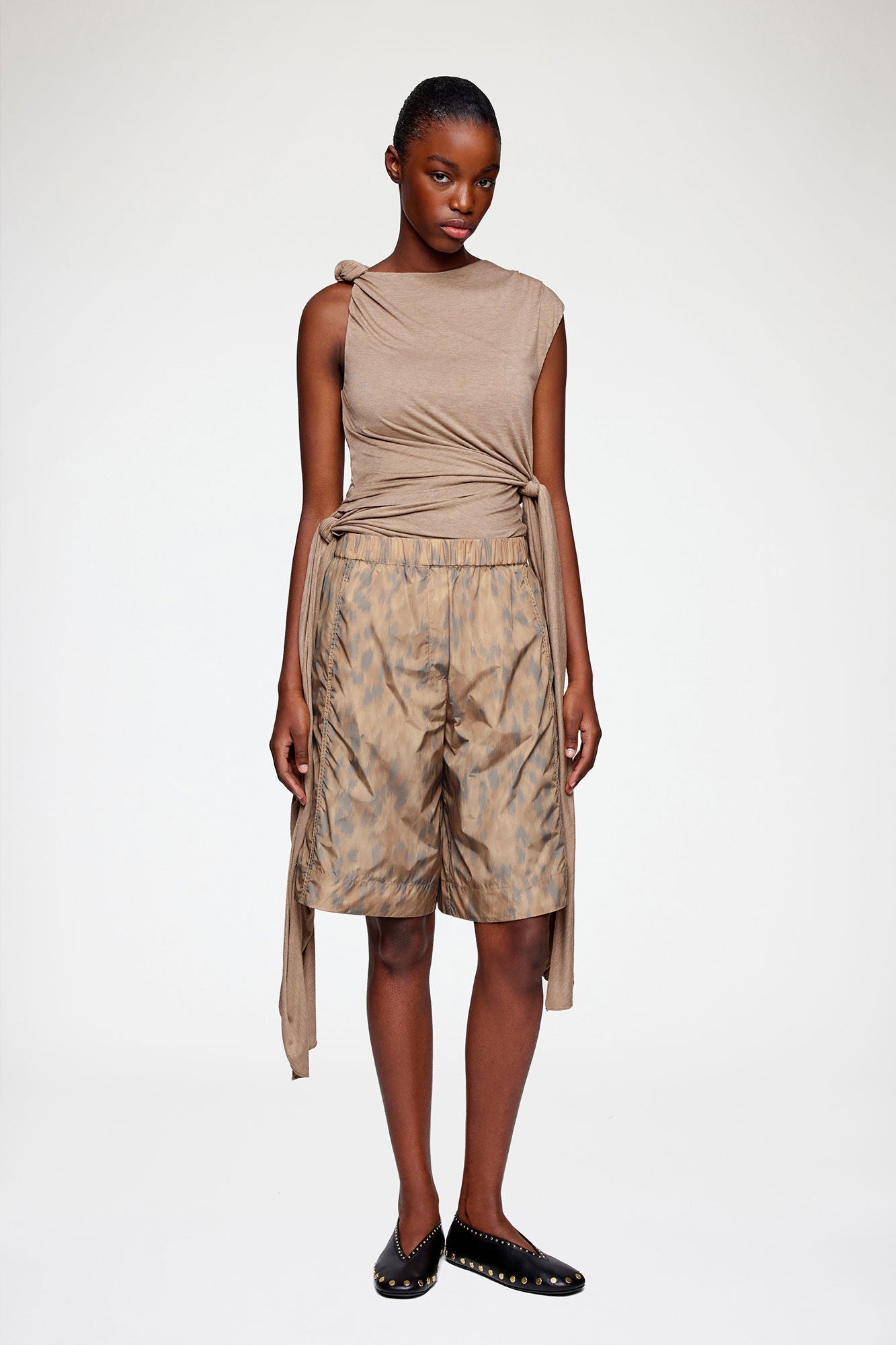Shorts in Printed Nylon - GANNI