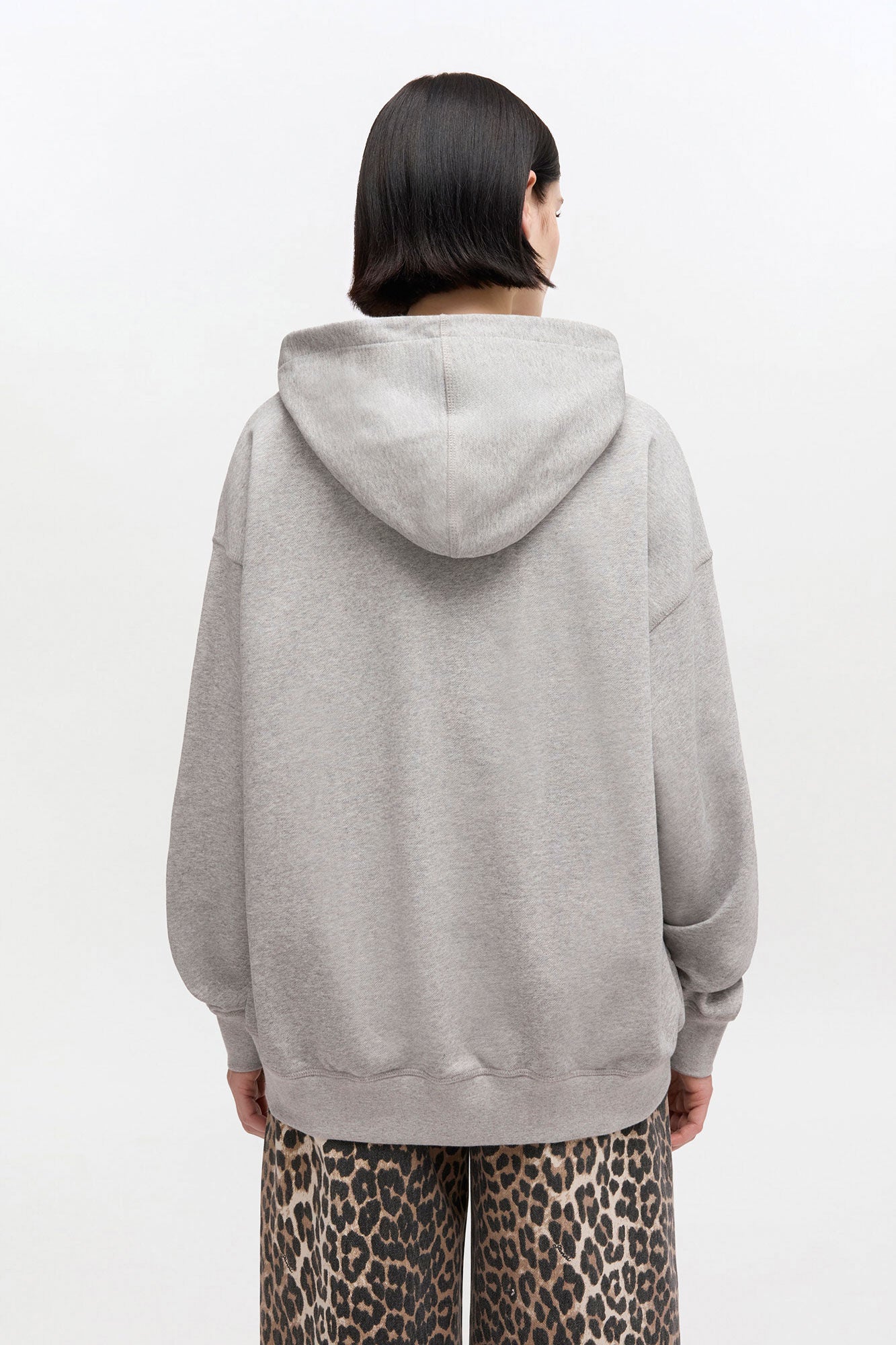 Grey Tiger Hoodie - GANNI
