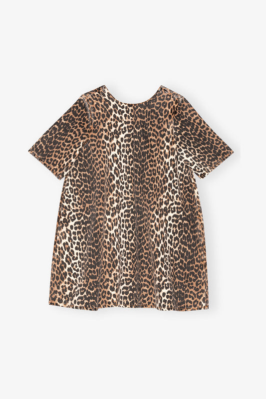 Leopard Mini Dress - GANNI