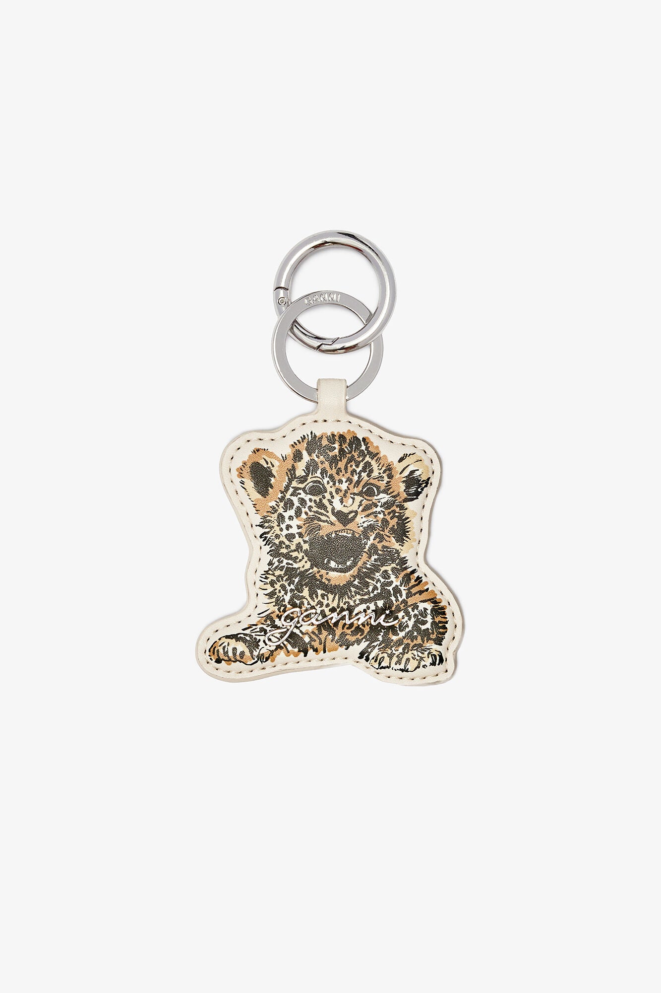 Egret Baby Leo Keyring - GANNI