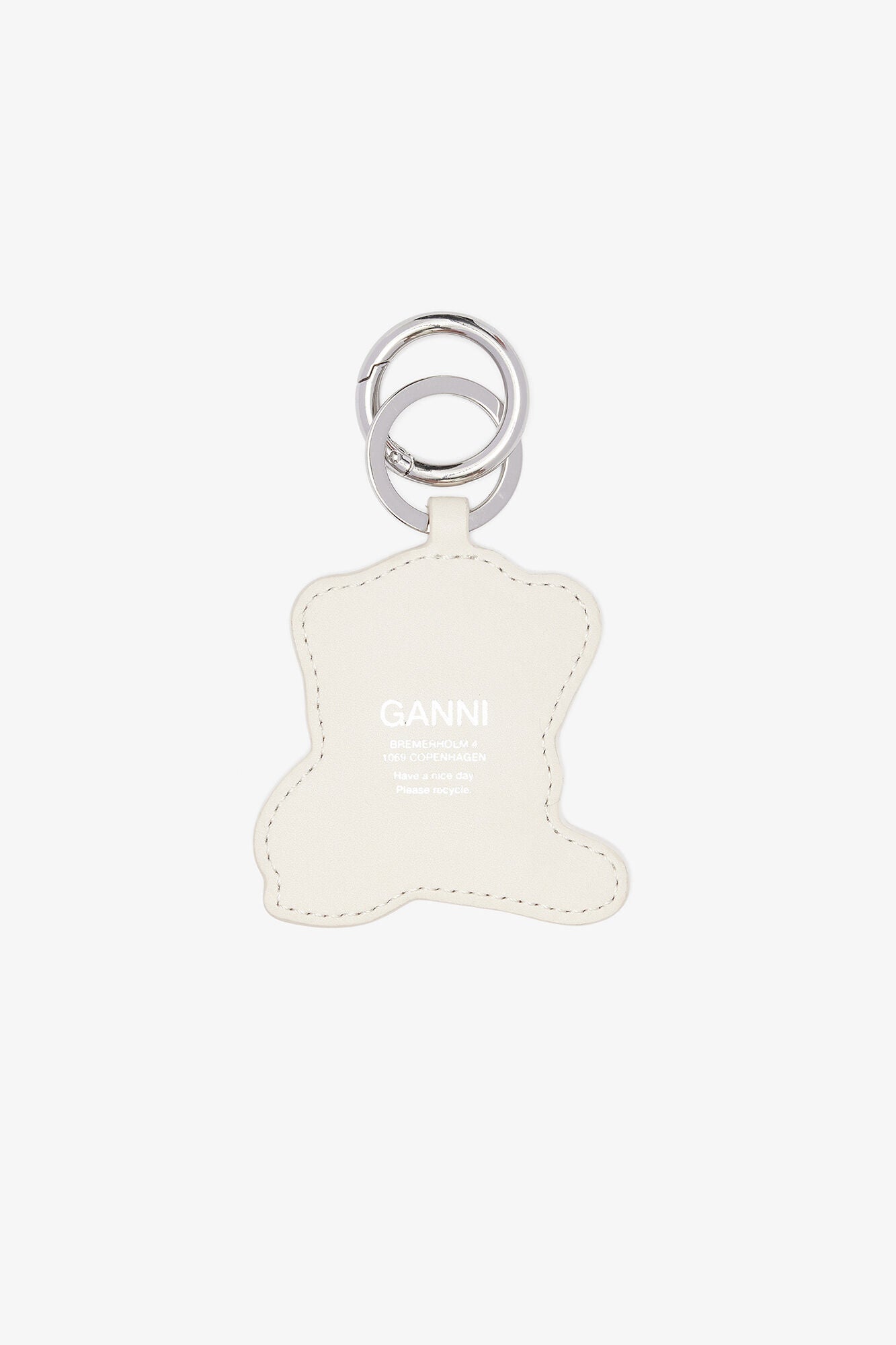 Egret Baby Leo Keyring - GANNI