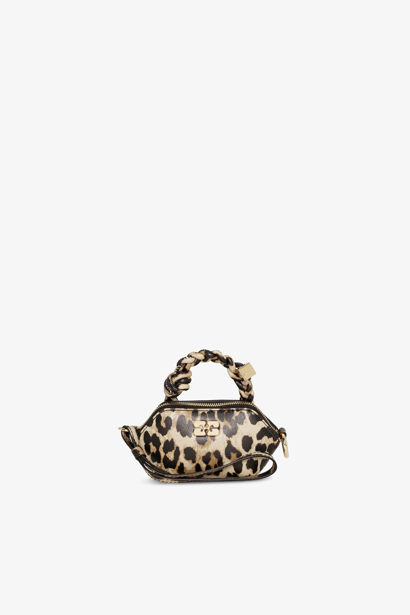Leopard Leopard Nano Bou Bag - GANNI