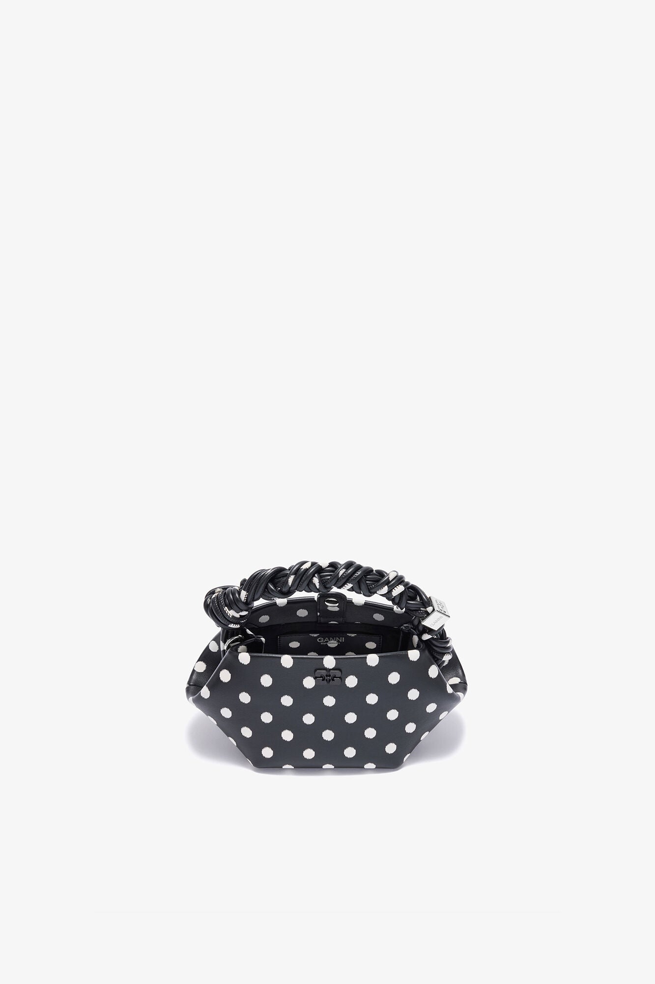 Black Polka-Dot Mini Bou Bag - GANNI