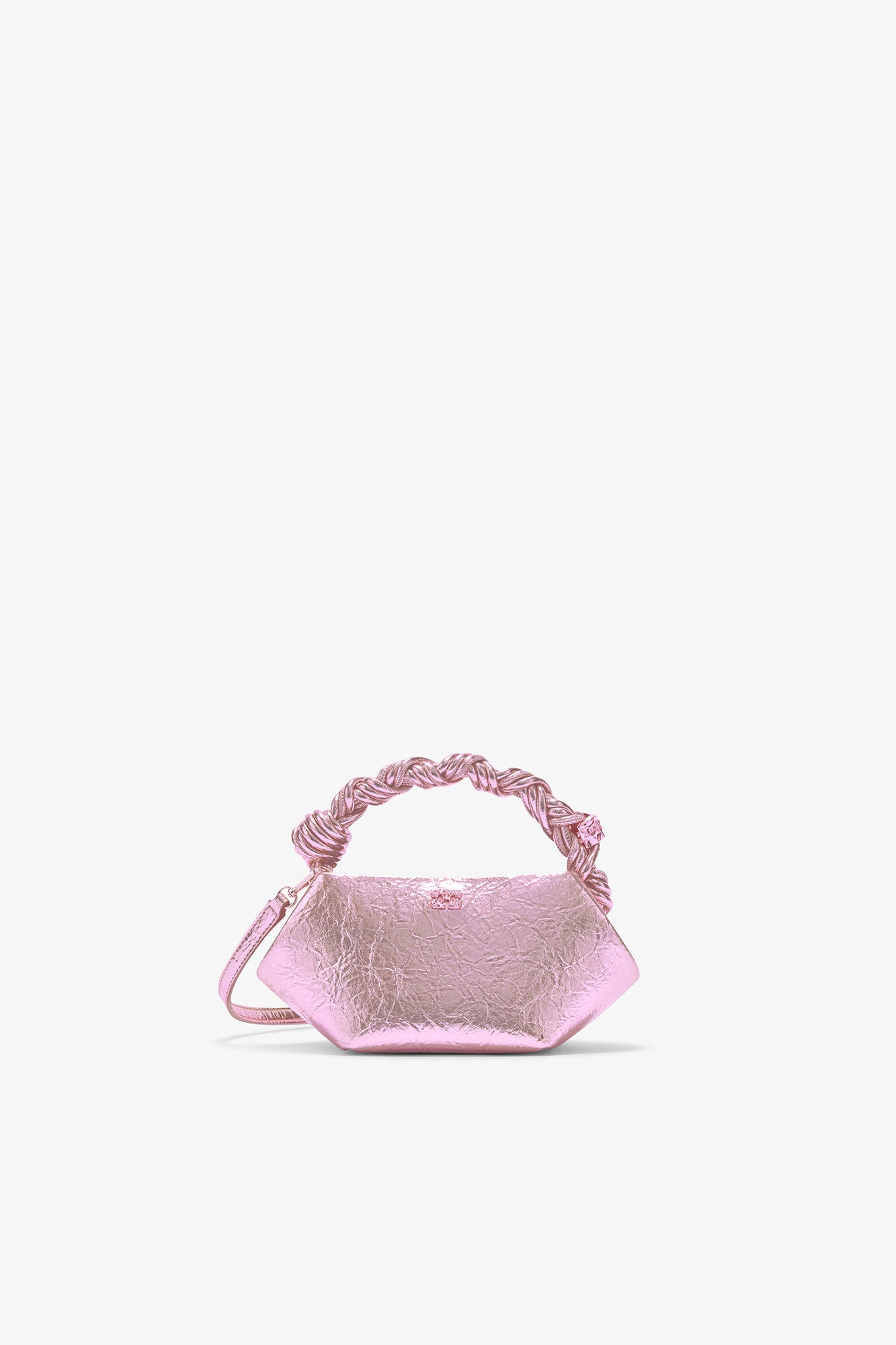 Metallic Mini Bou Bag - GANNI
