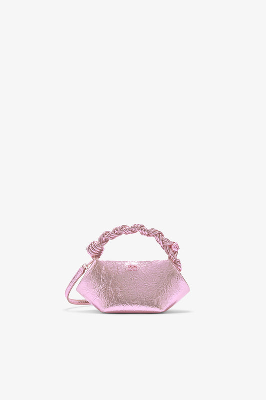 Metallic Mini Bou Bag - GANNI