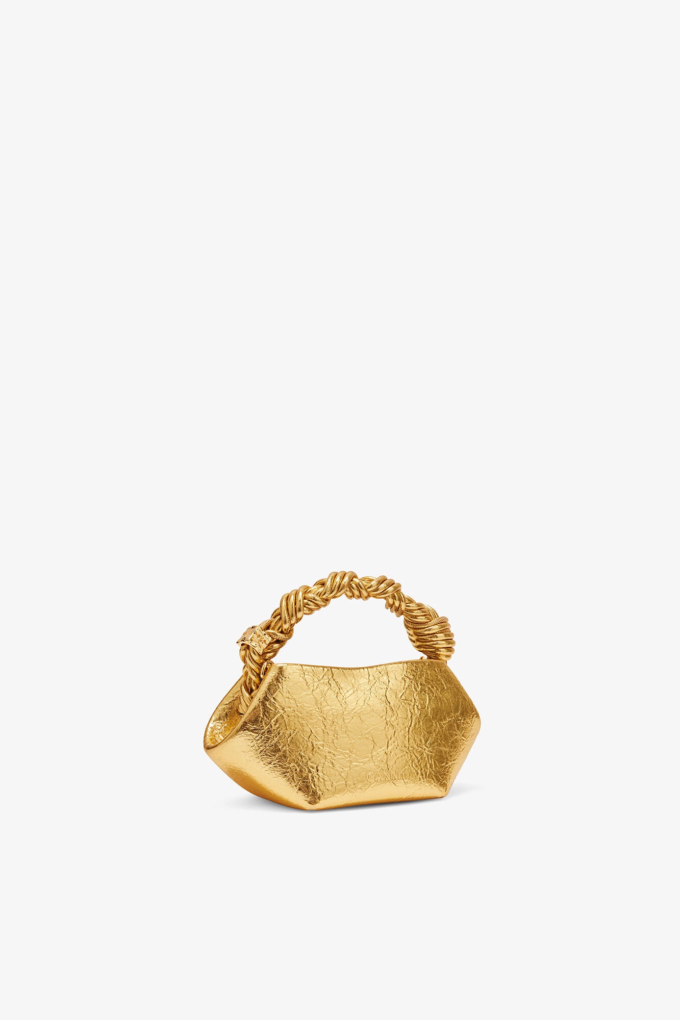 Metallic Mini Bou Bag - GANNI
