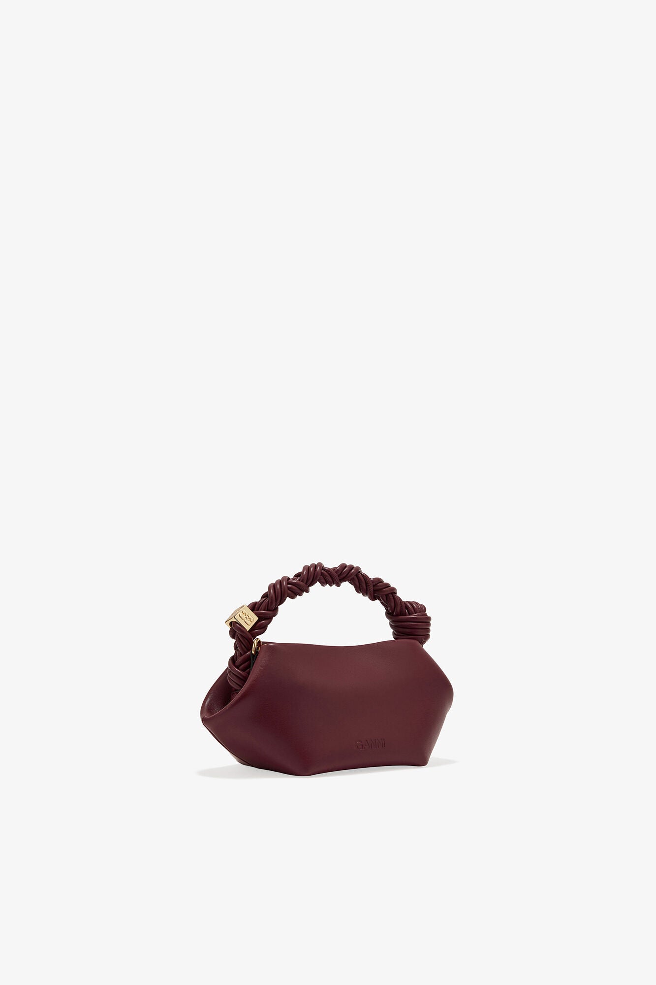 Burgundy Mini Bou Bag - GANNI