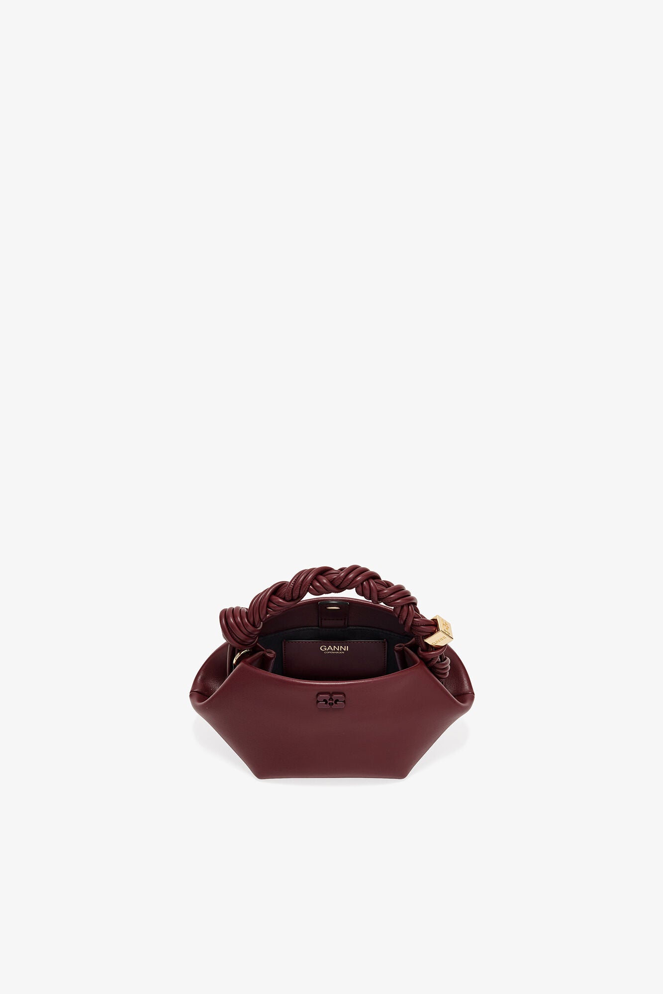 Burgundy Mini Bou Bag - GANNI
