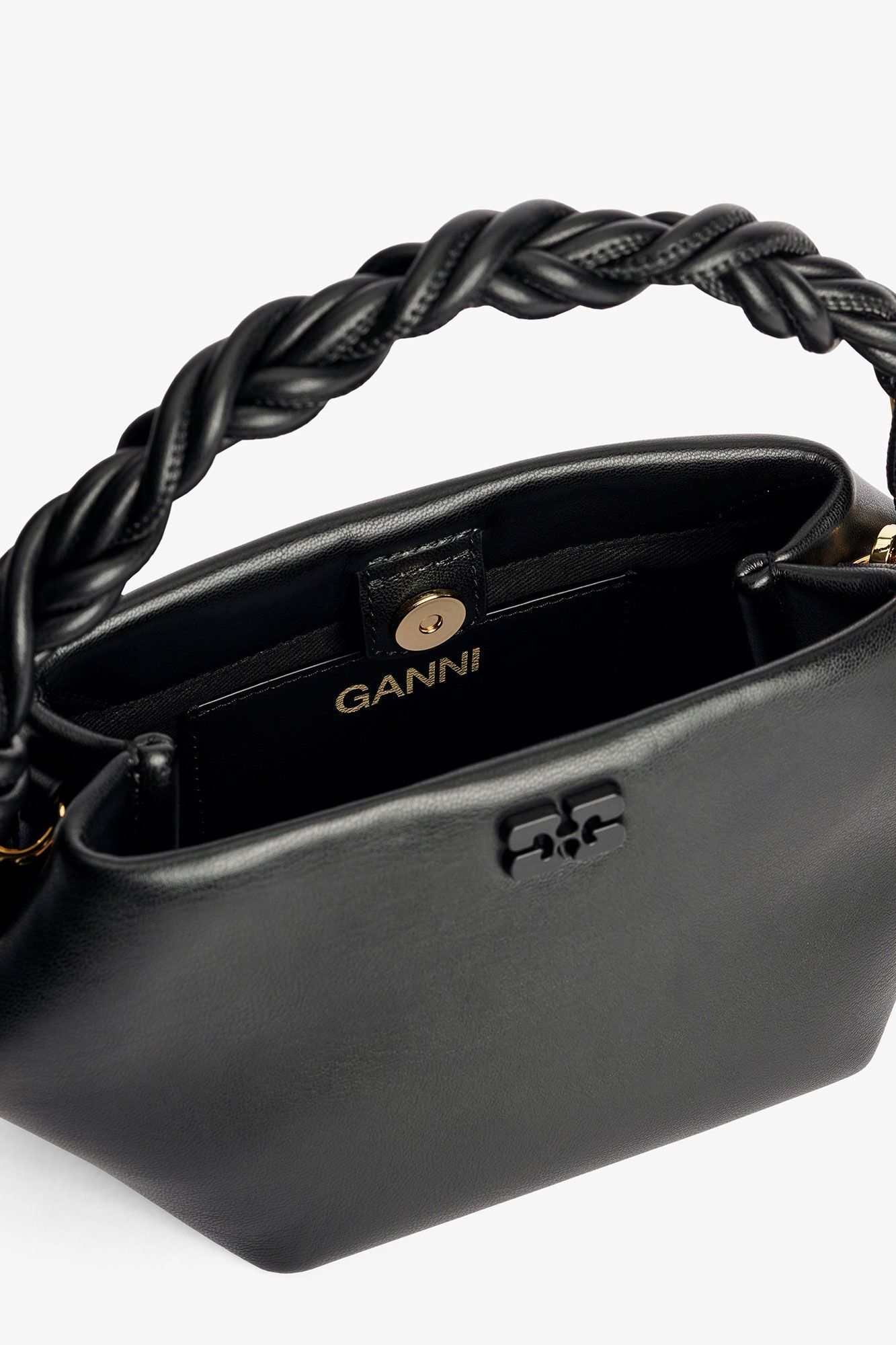 Black Black Mini Bou Bag - GANNI