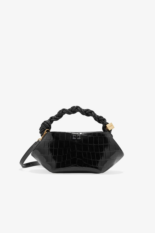 Black Black Mini Bou Bag - GANNI