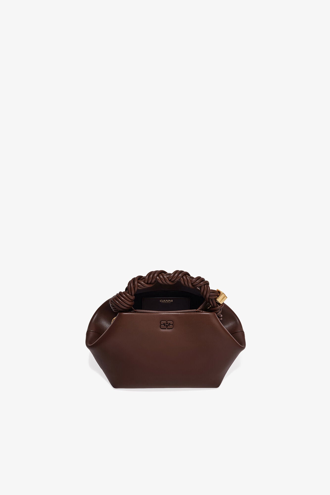 Chocolate Fondant Brown Small Bou Bag - GANNI