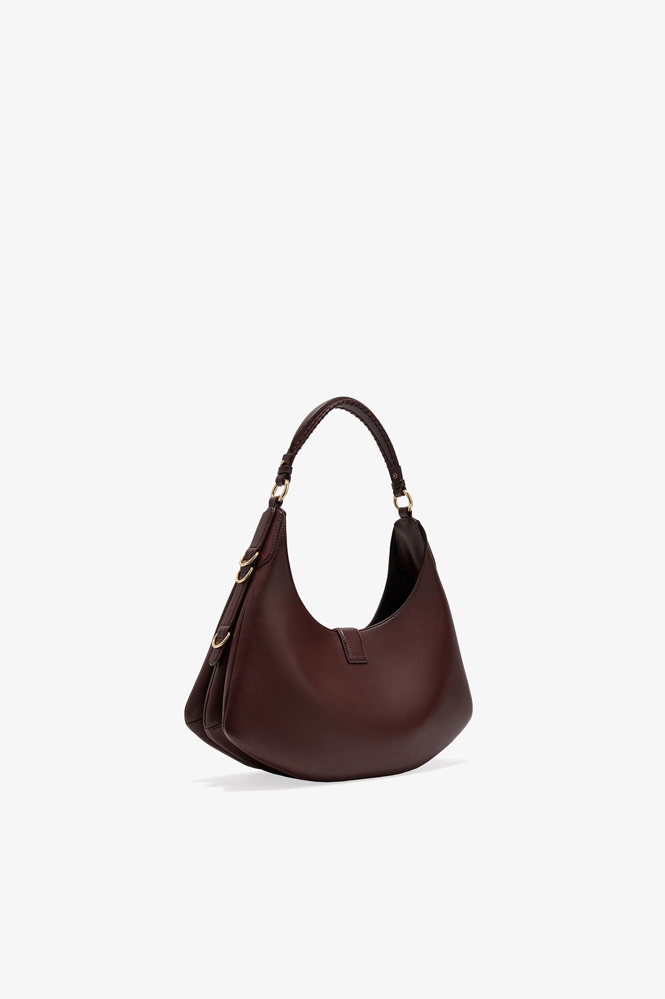 Chicory Coffee Brown Small Kat Bag - GANNI