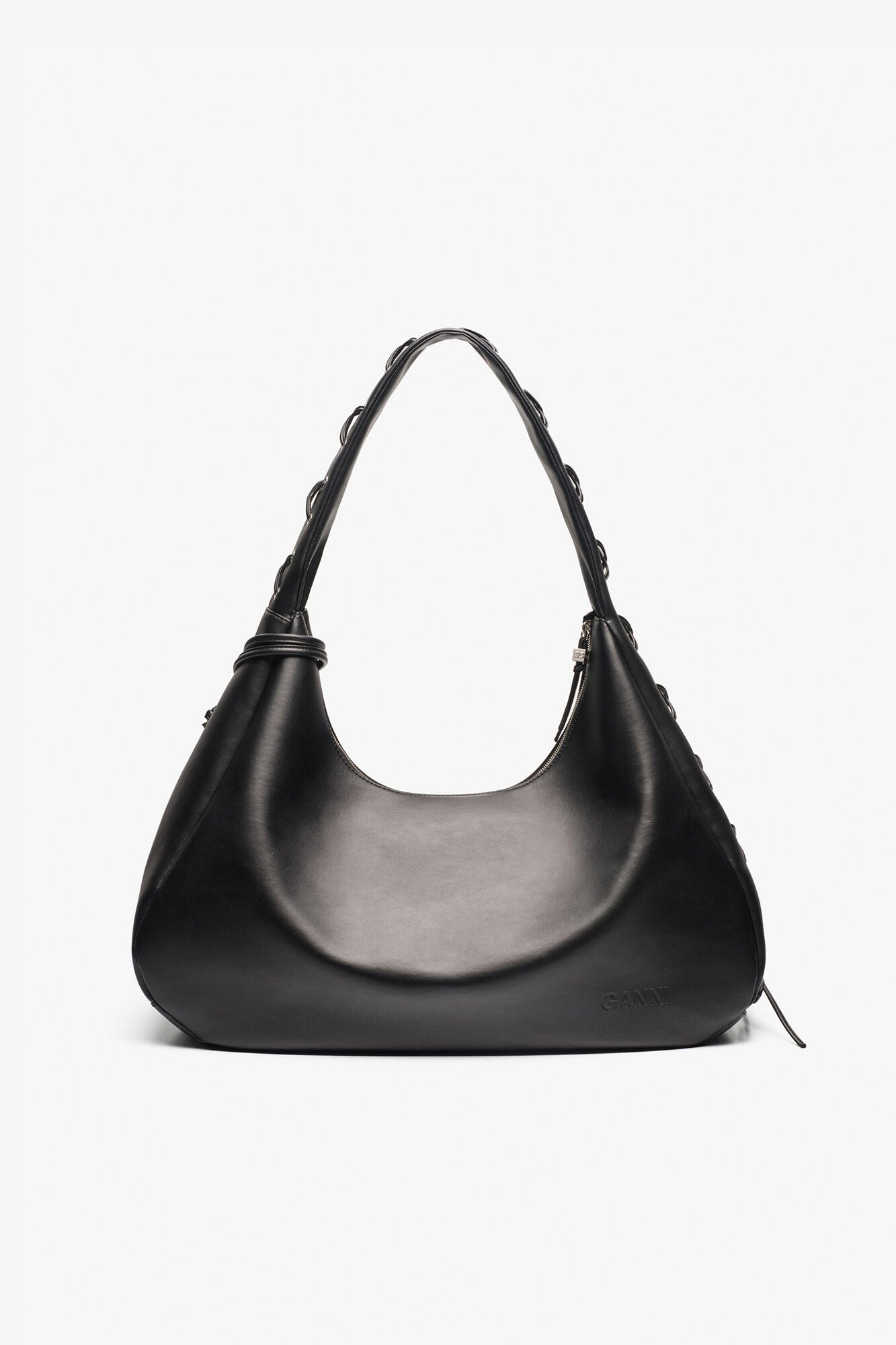 Black Black XXL Hobo Bag - GANNI
