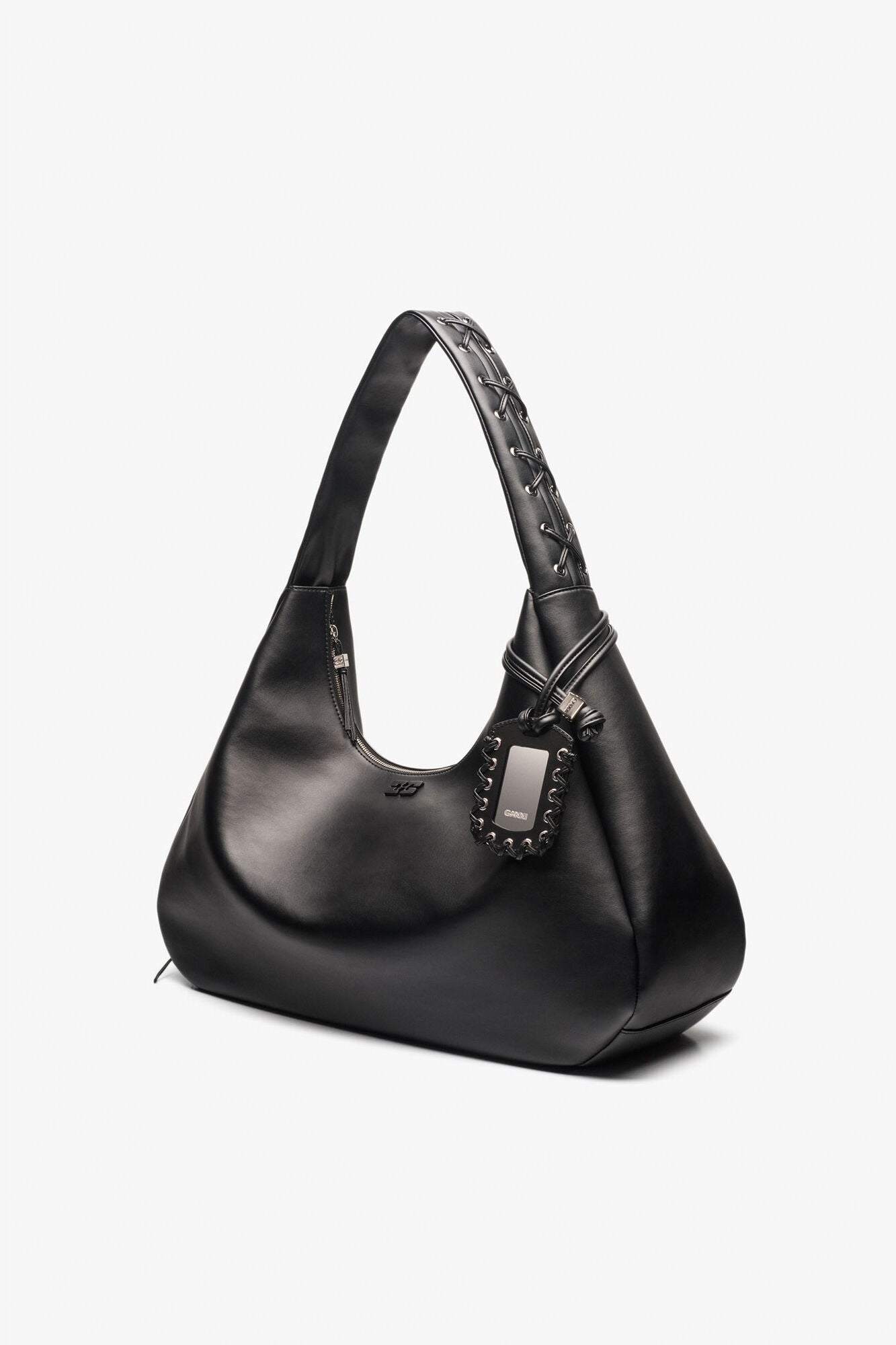 Black Black XXL Hobo Bag - GANNI