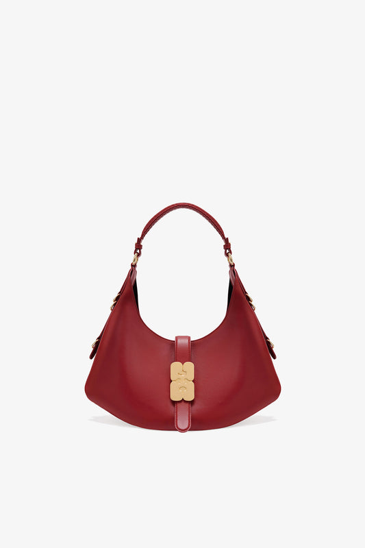 Red Dahlia Red Small Kat Bag - GANNI