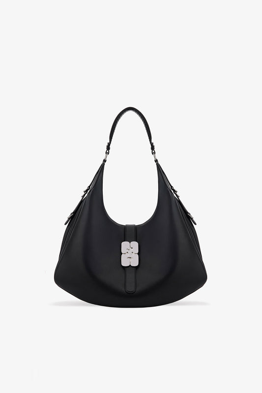 Black Black Large Kat Bag - GANNI