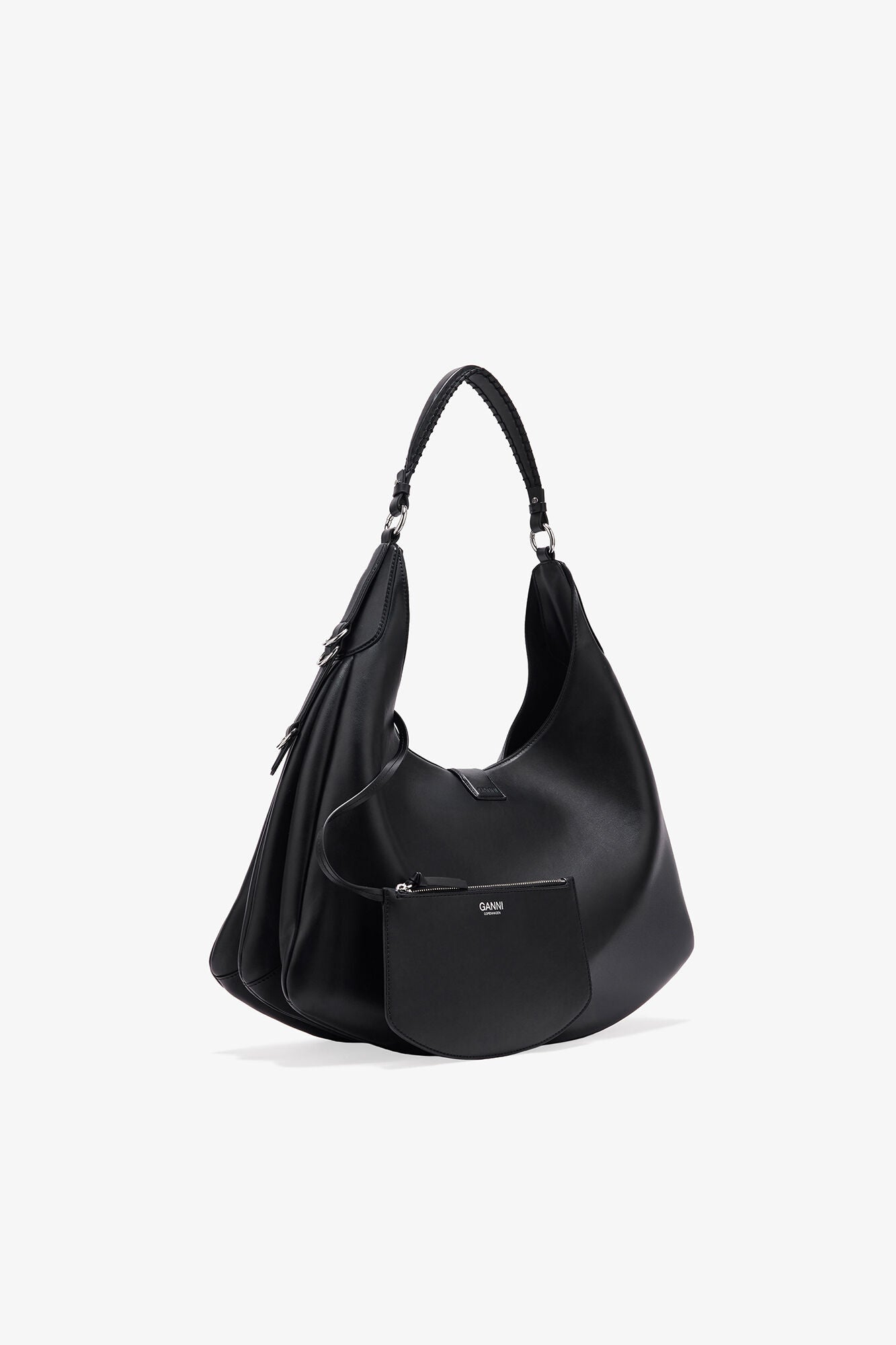 Black Black Large Kat Bag - GANNI