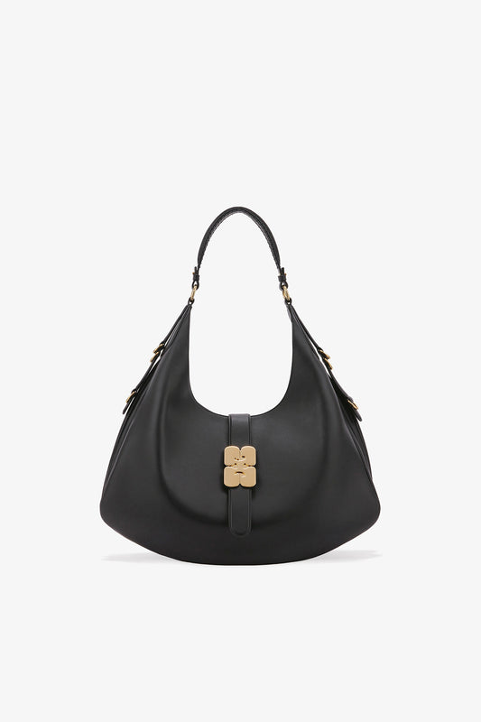 Black Black Large Kat Bag - GANNI