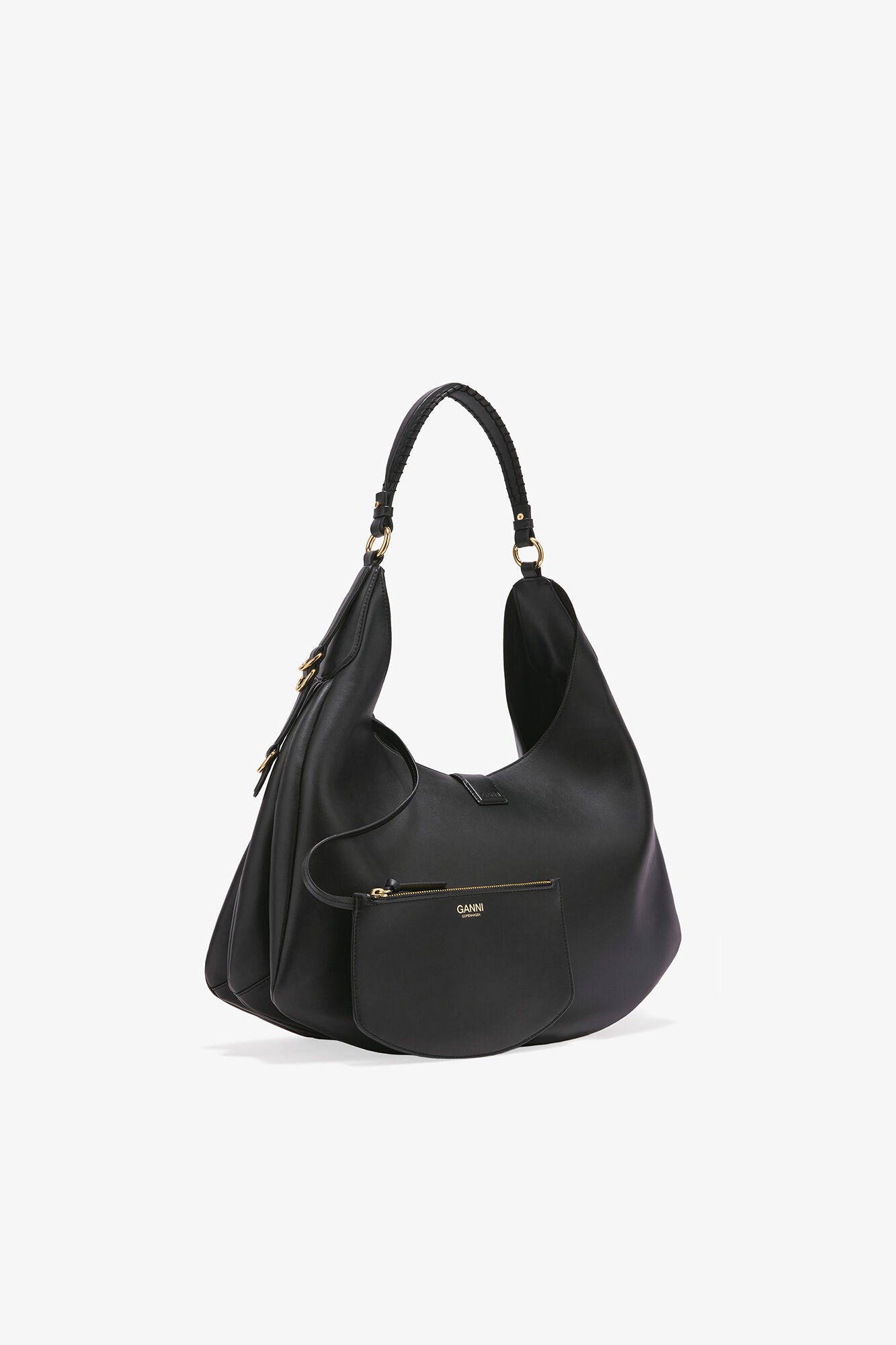 Black Black Large Kat Bag - GANNI