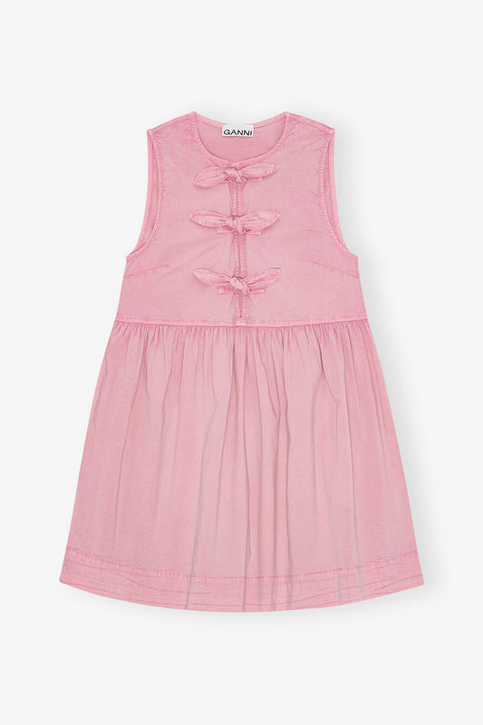 Pink Washed Dress - GANNI