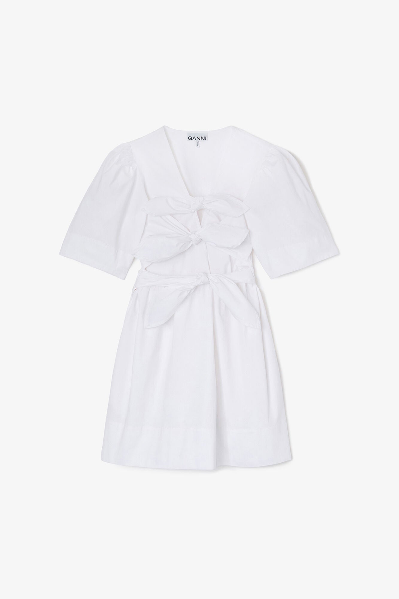 Cotton Mini Dress - GANNI