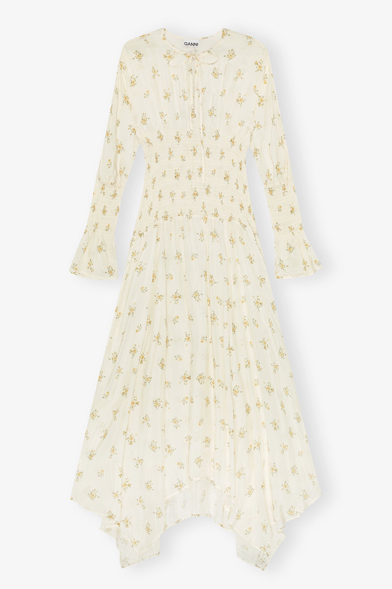 Dress in Printed Viscose - GANNI