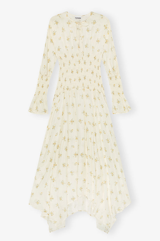 Dress in Printed Viscose - GANNI