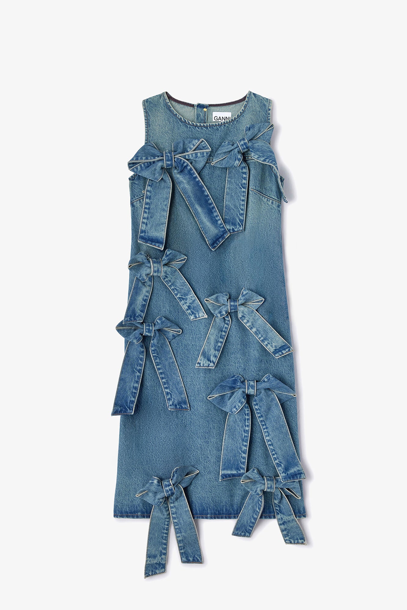 Light Rigid Denim Dress - GANNI