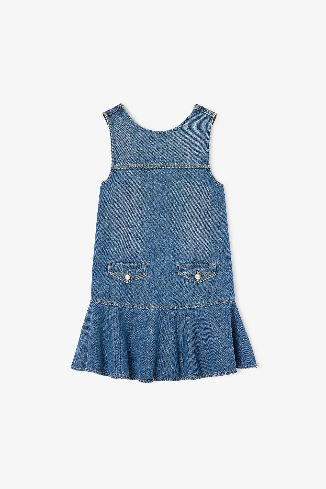 Light Denim Mini Dress - GANNI