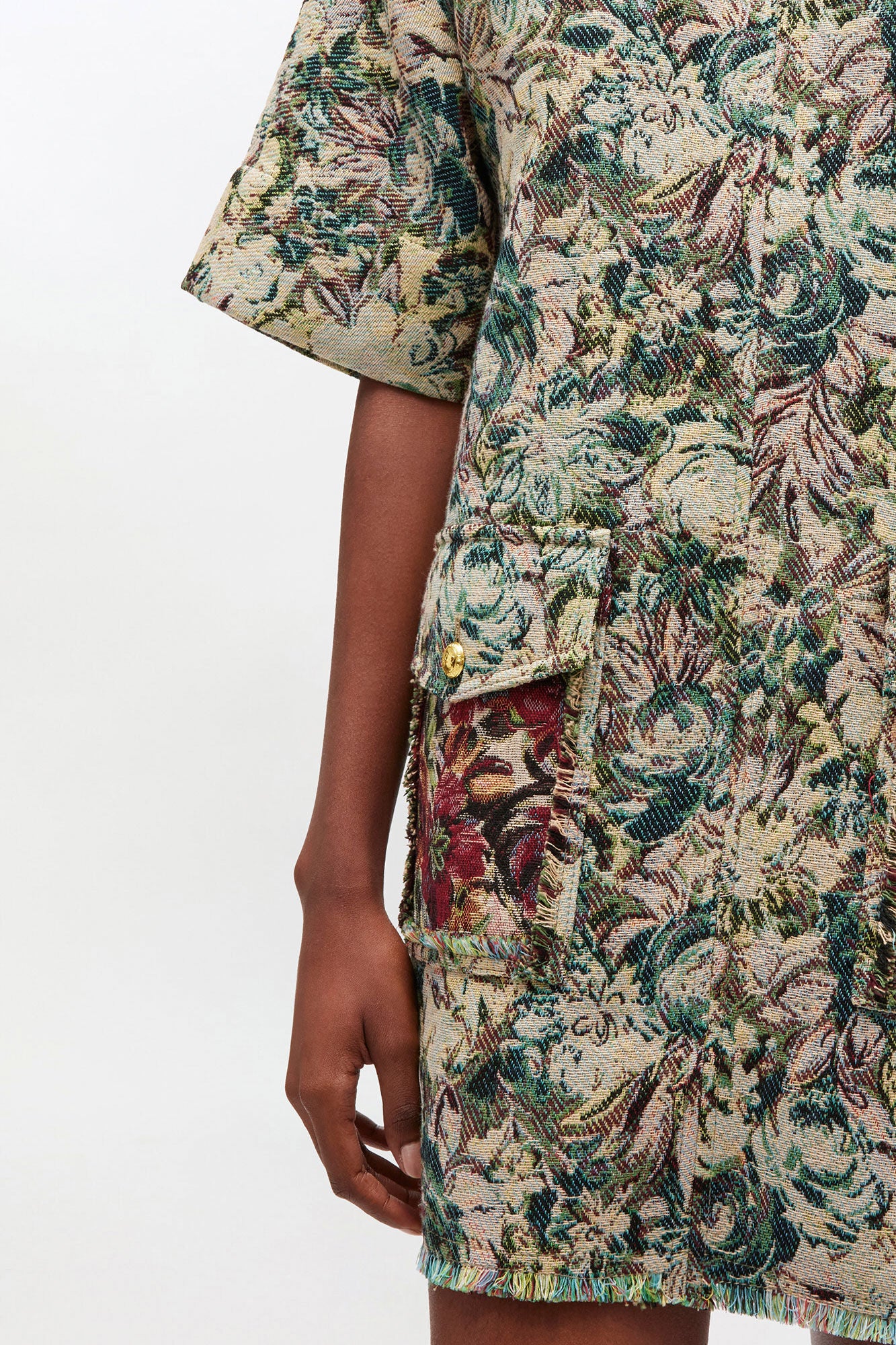 Tapestry Kimono Dress - GANNI