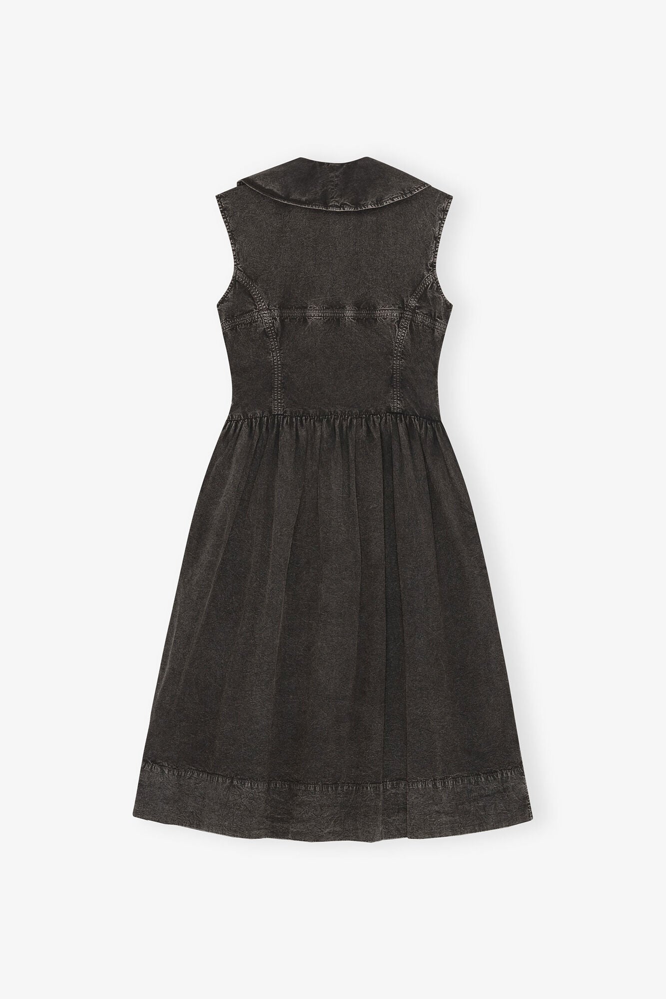 Dress in Black Cotton - GANNI