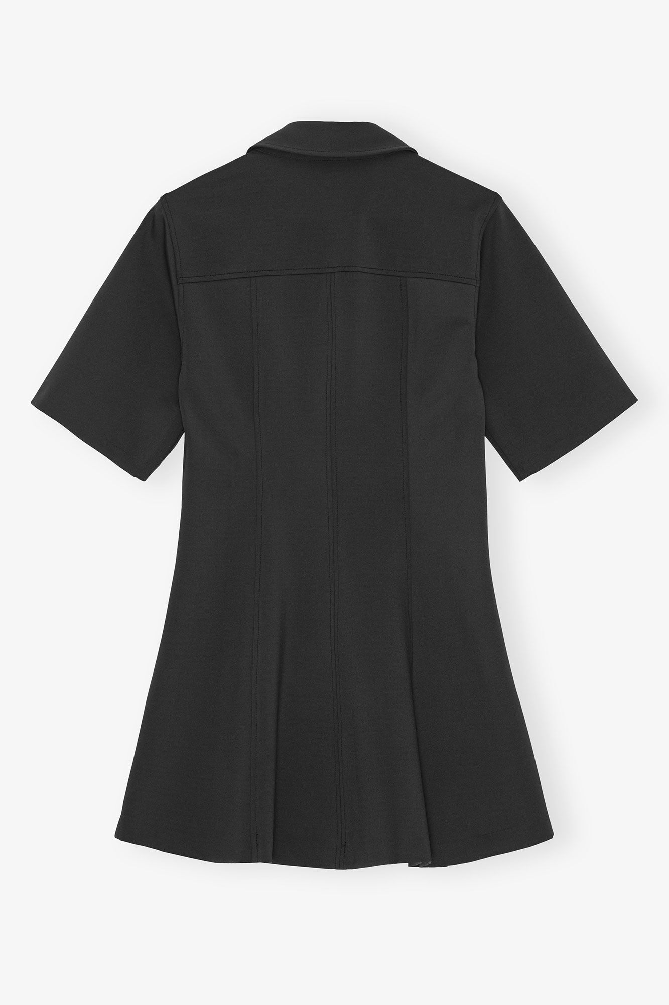 Dress in Black Neoprene - GANNI