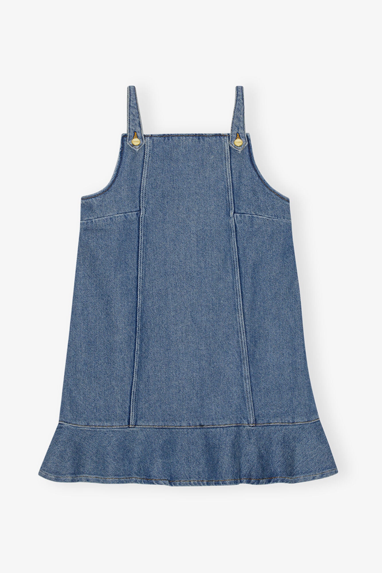 Blue Denim Mini Dress - GANNI