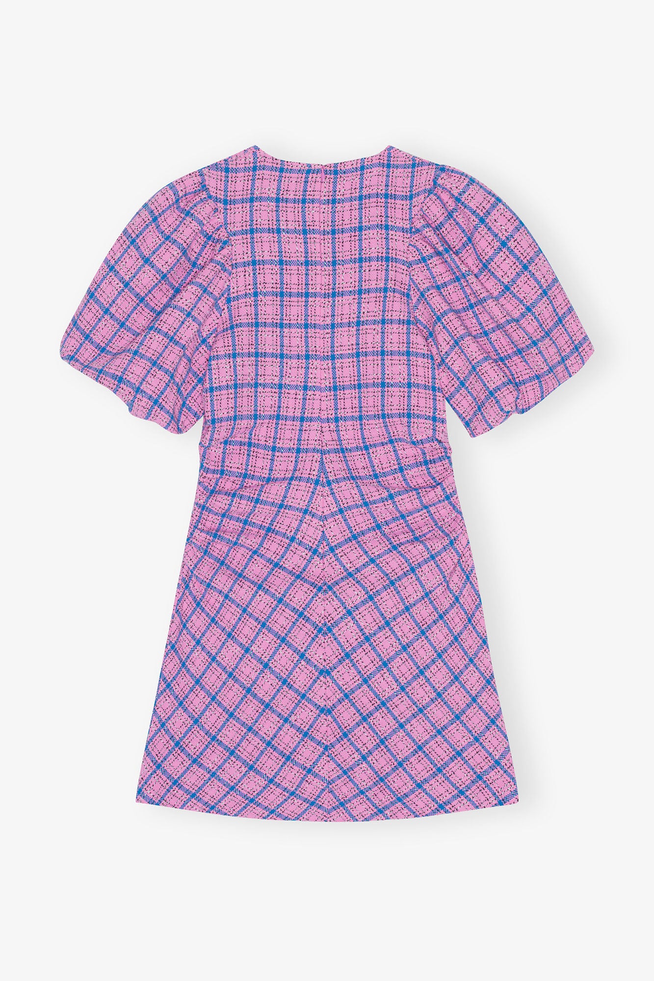 Check Suiting Mini Dress - GANNI