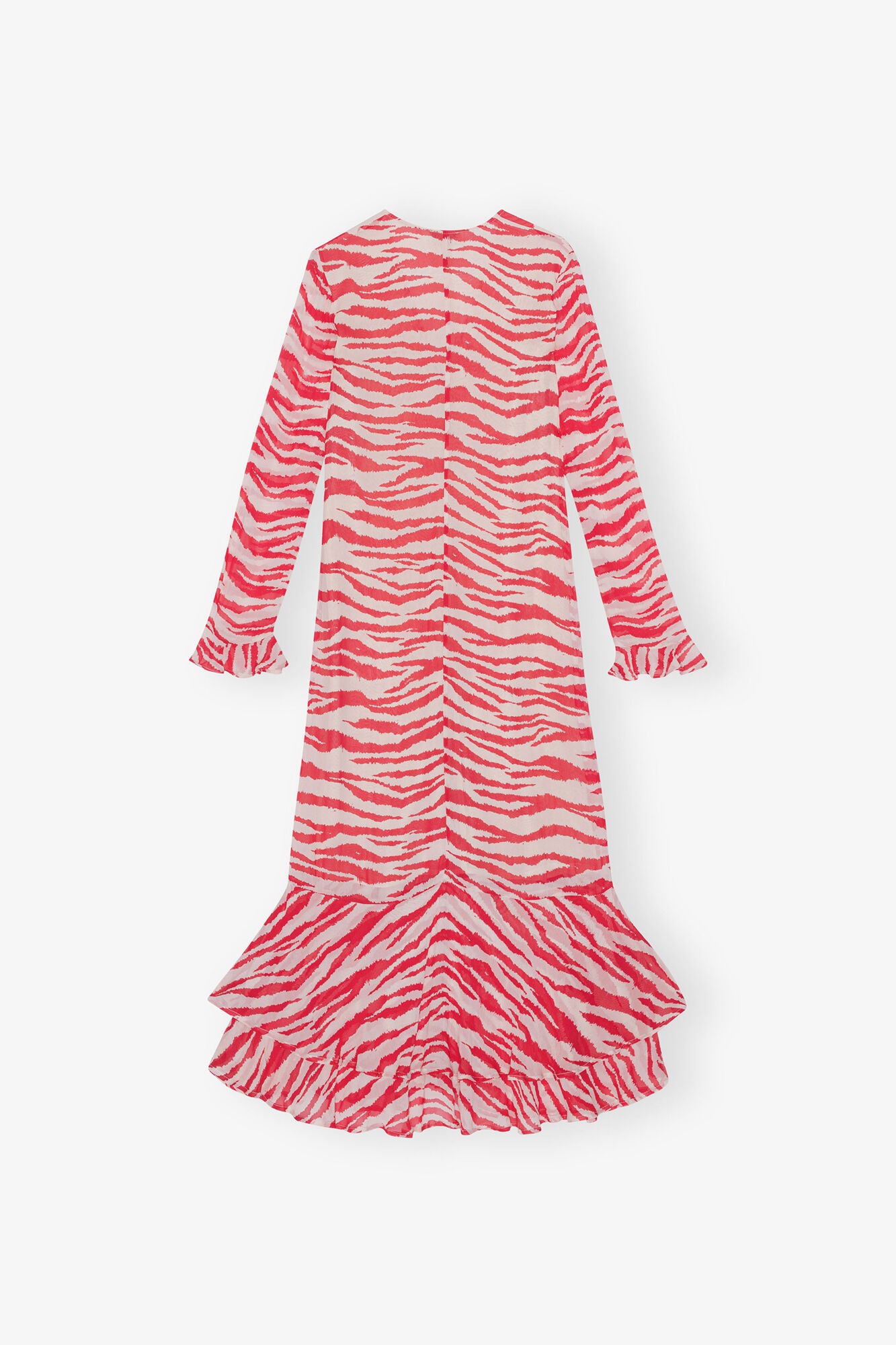 Printed Light Georgette Maxi Dress - GANNI