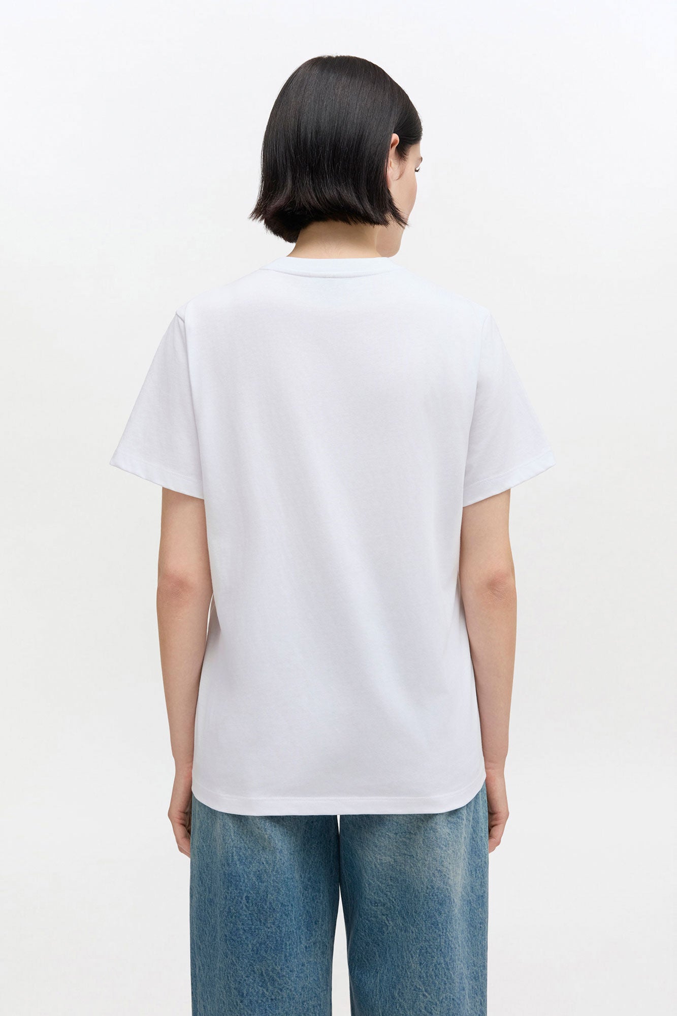 Graphic Cotton T-shirt - GANNI