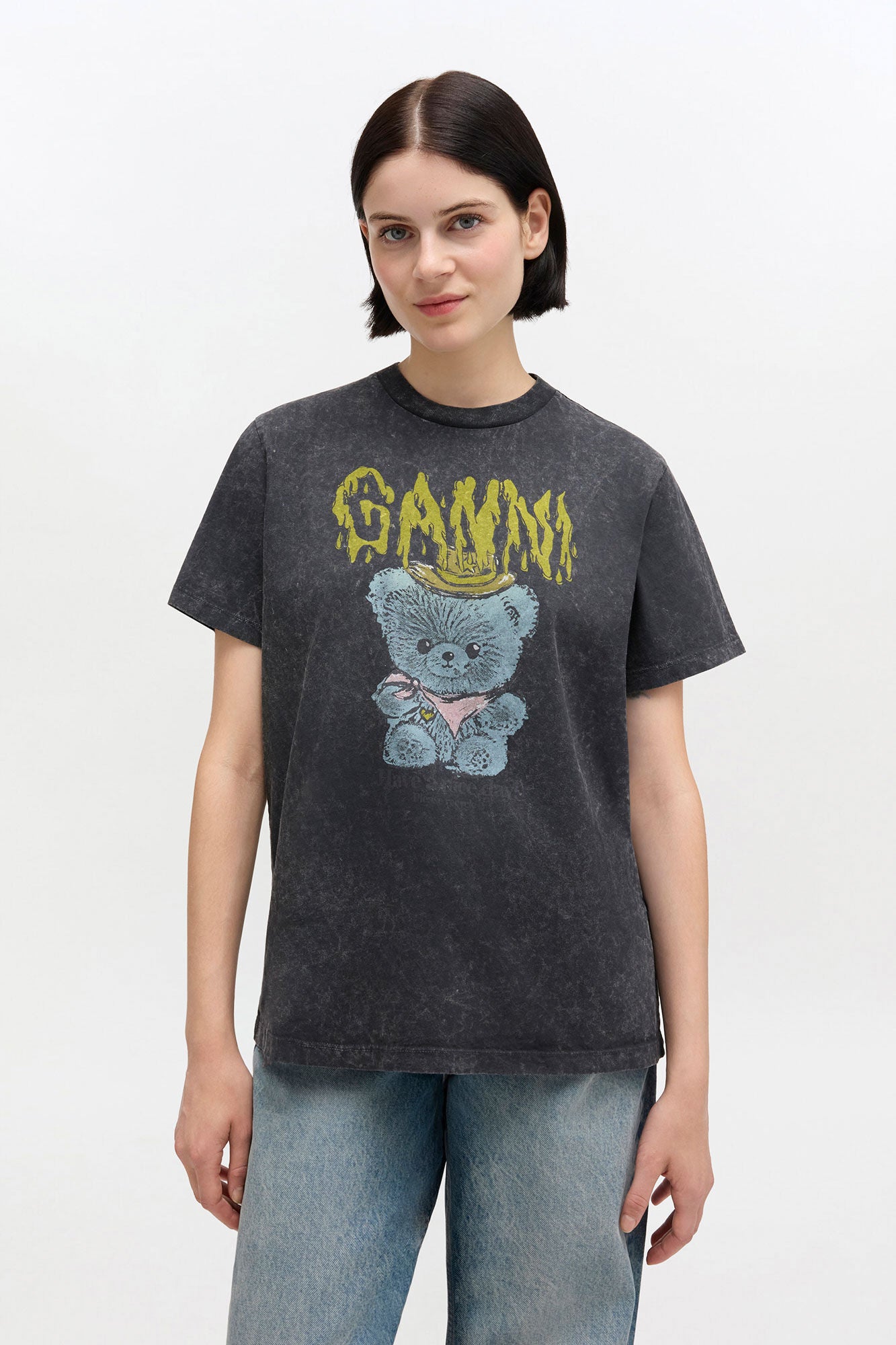 Vintage Wash T-shirt - GANNI