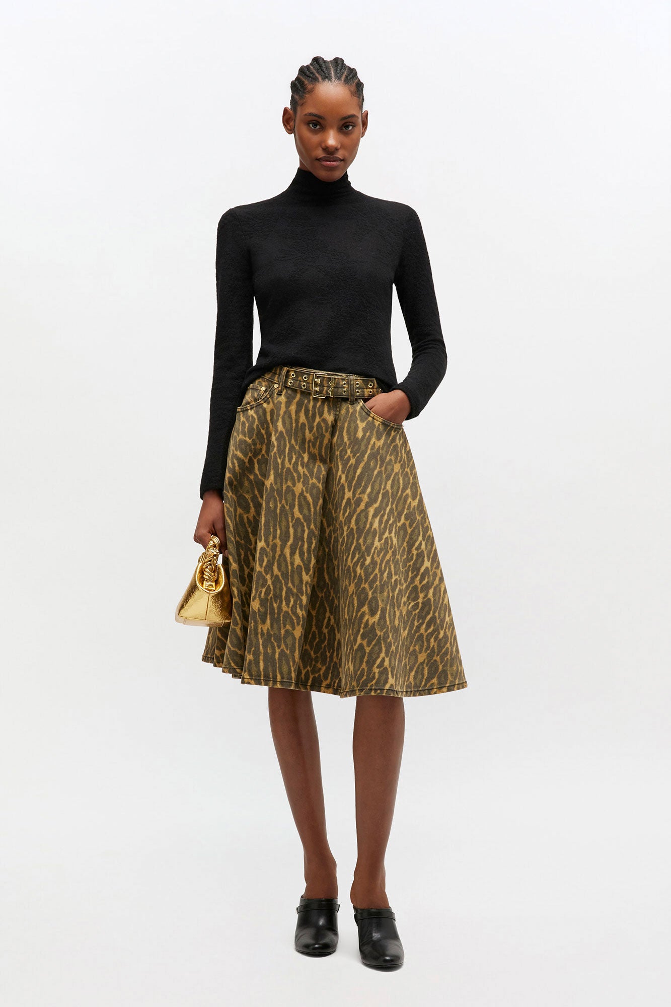 Sheer Turtleneck - GANNI