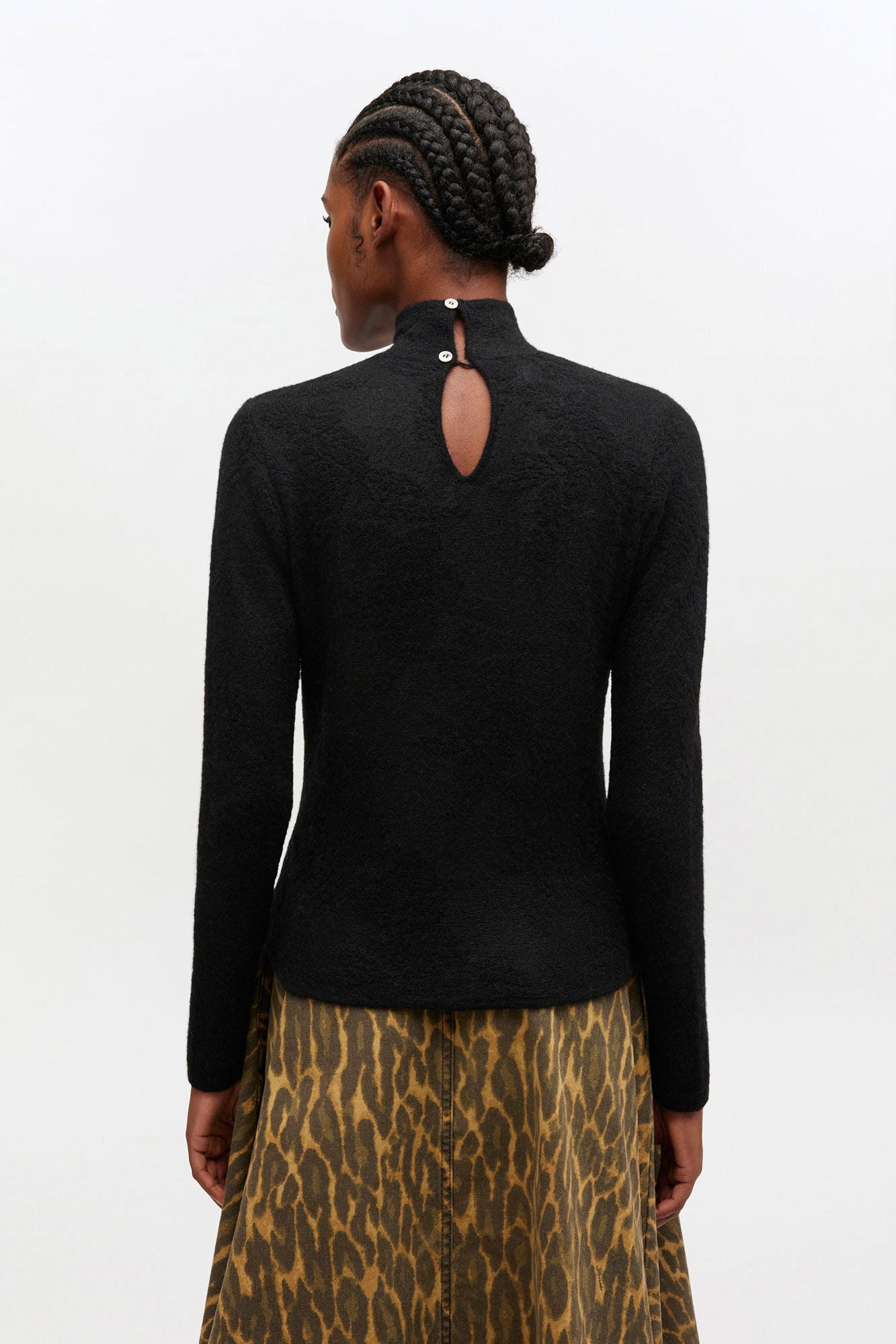 Sheer Turtleneck - GANNI