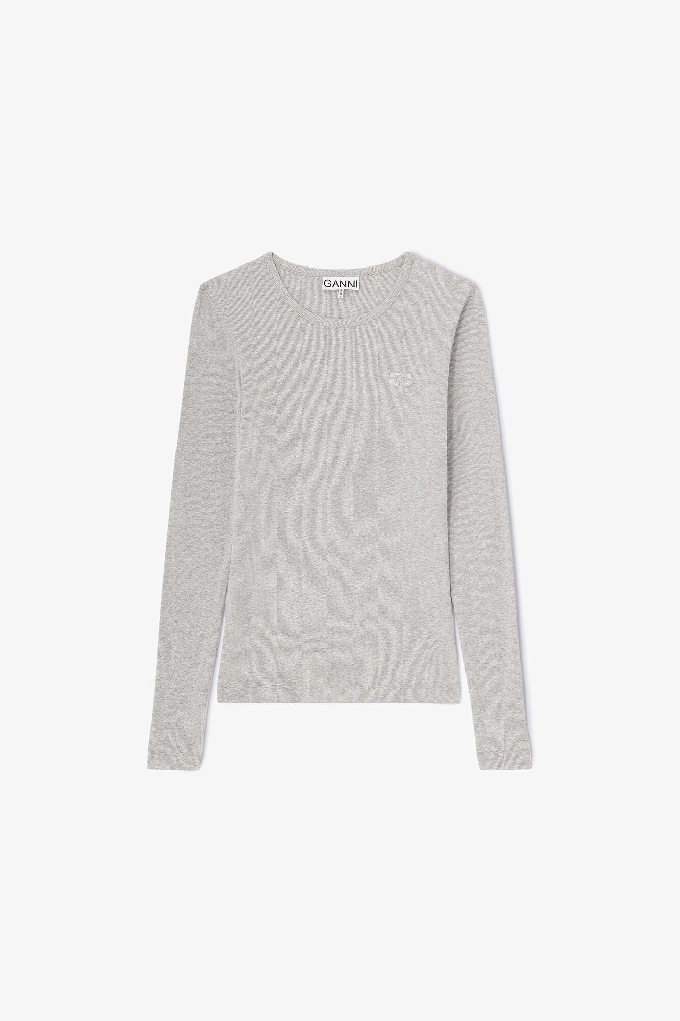 Rib Long-sleeve Top - GANNI