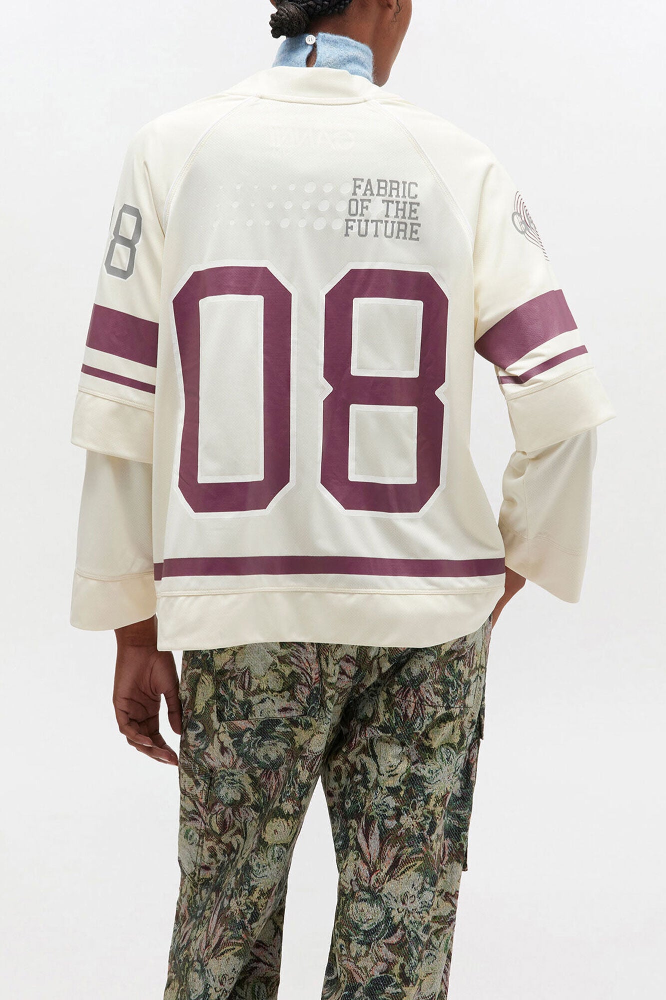 Ivory GANNI League Long-sleeve - GANNI