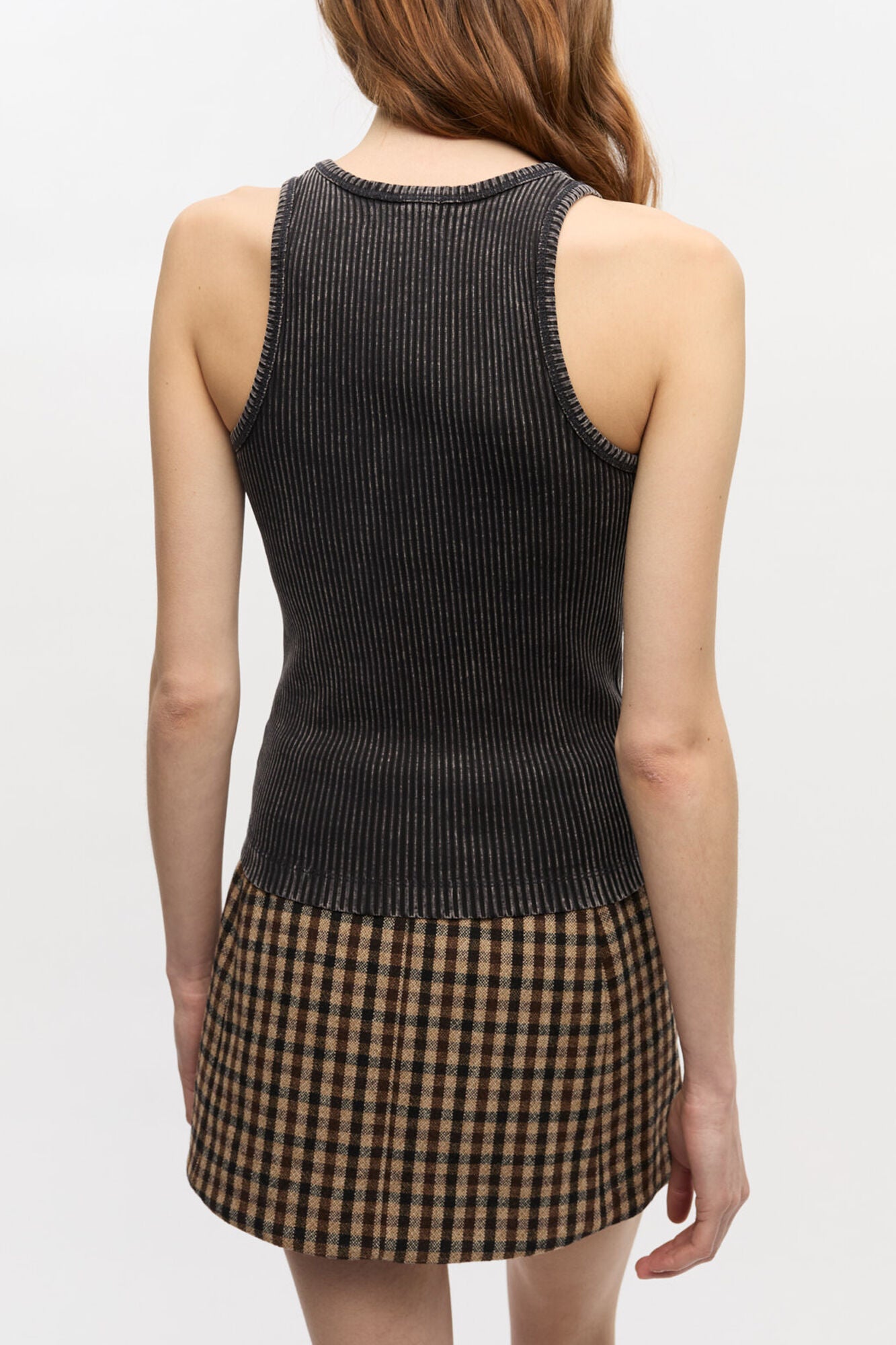 Black Washed Tank Top - GANNI