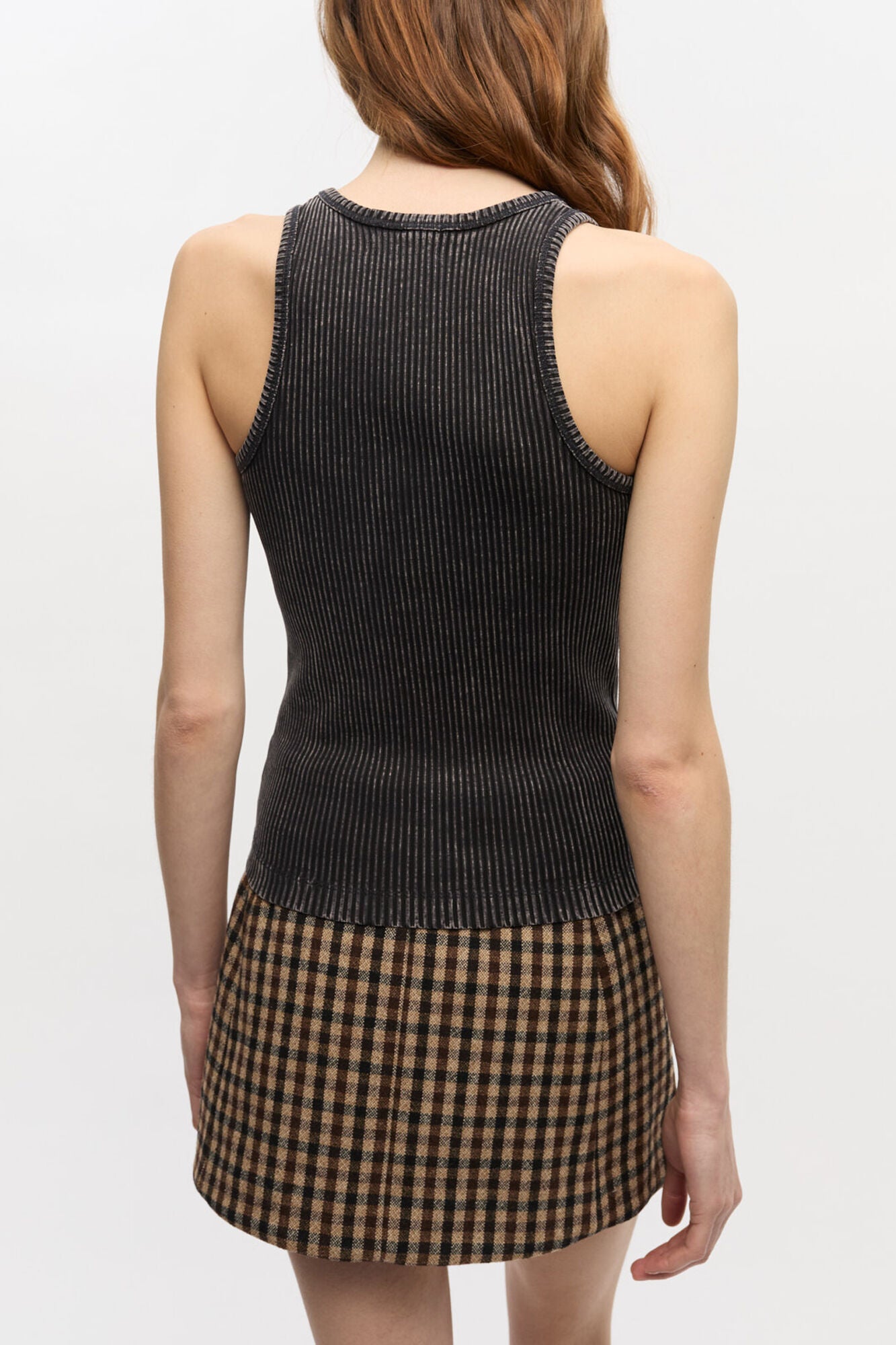 Black Washed Tank Top - GANNI