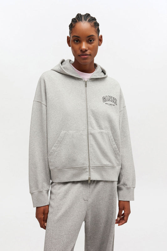Zip Hoodie - GANNI