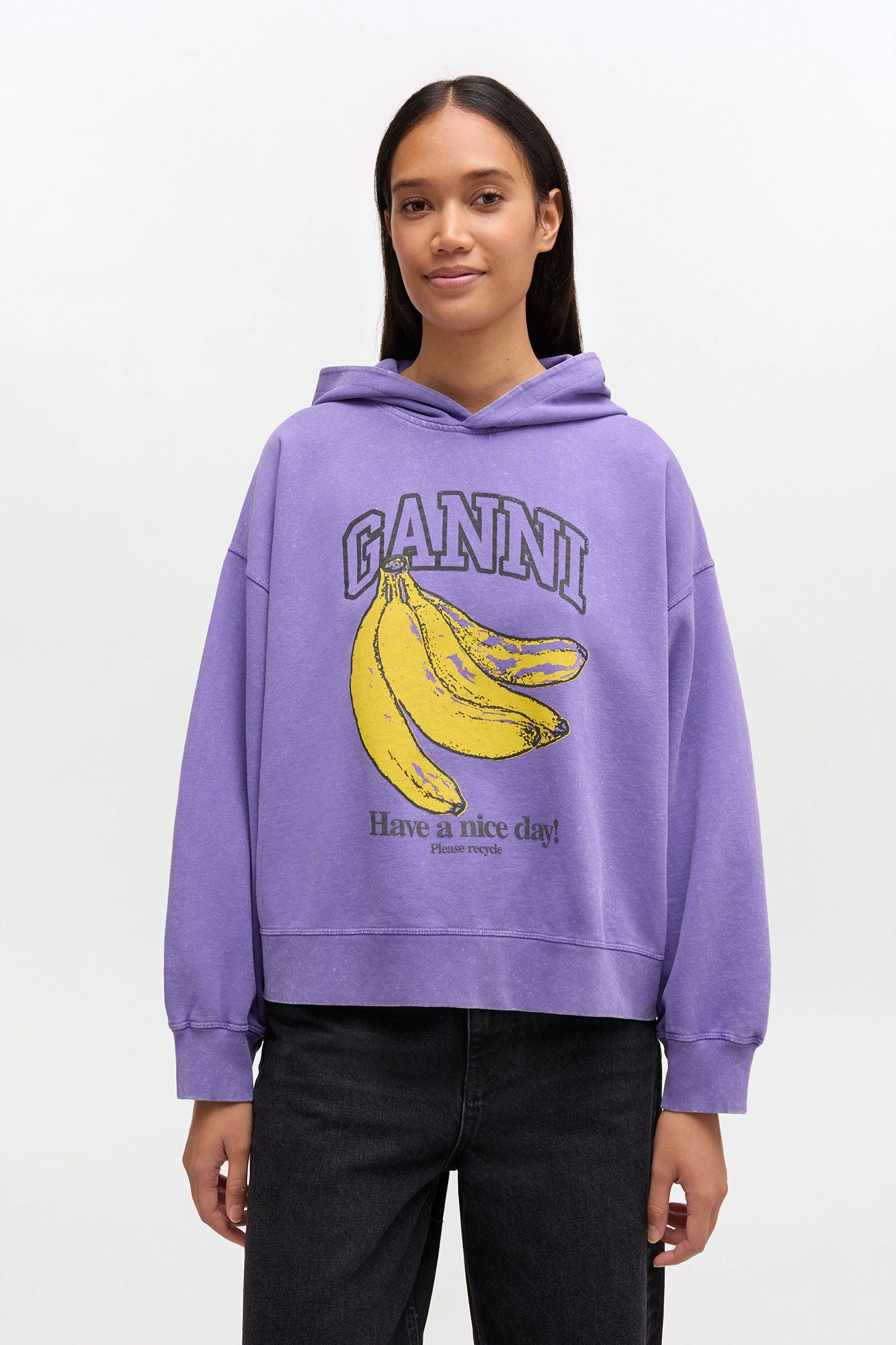 Vintage Wash Hoodie - GANNI
