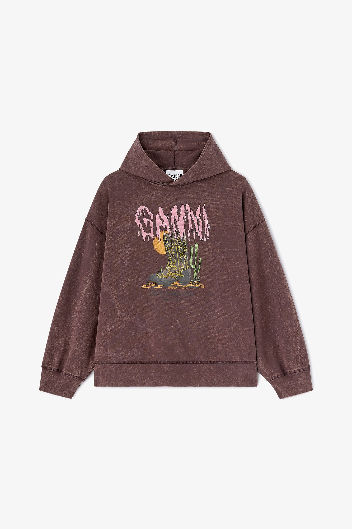 Vintage Wash Hoodie - GANNI